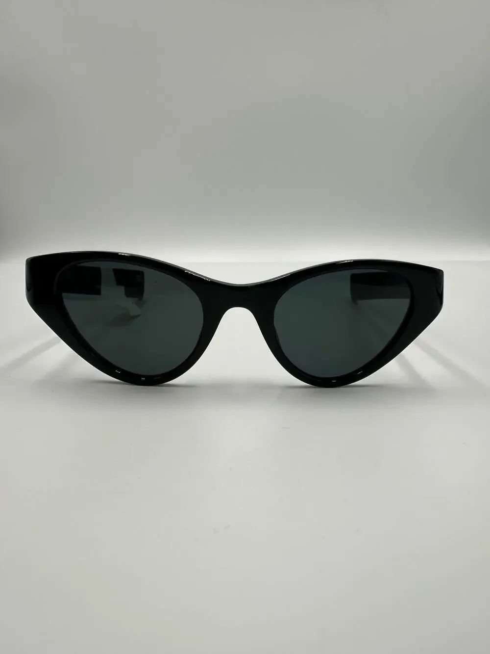 Saint Laurent Womens SL M144 Black Cat Eye Sunglasses